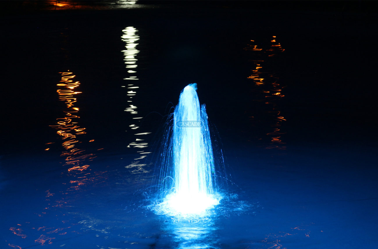 Mizar 24 RGBW-Ring underwater fountain light LED Cascade 